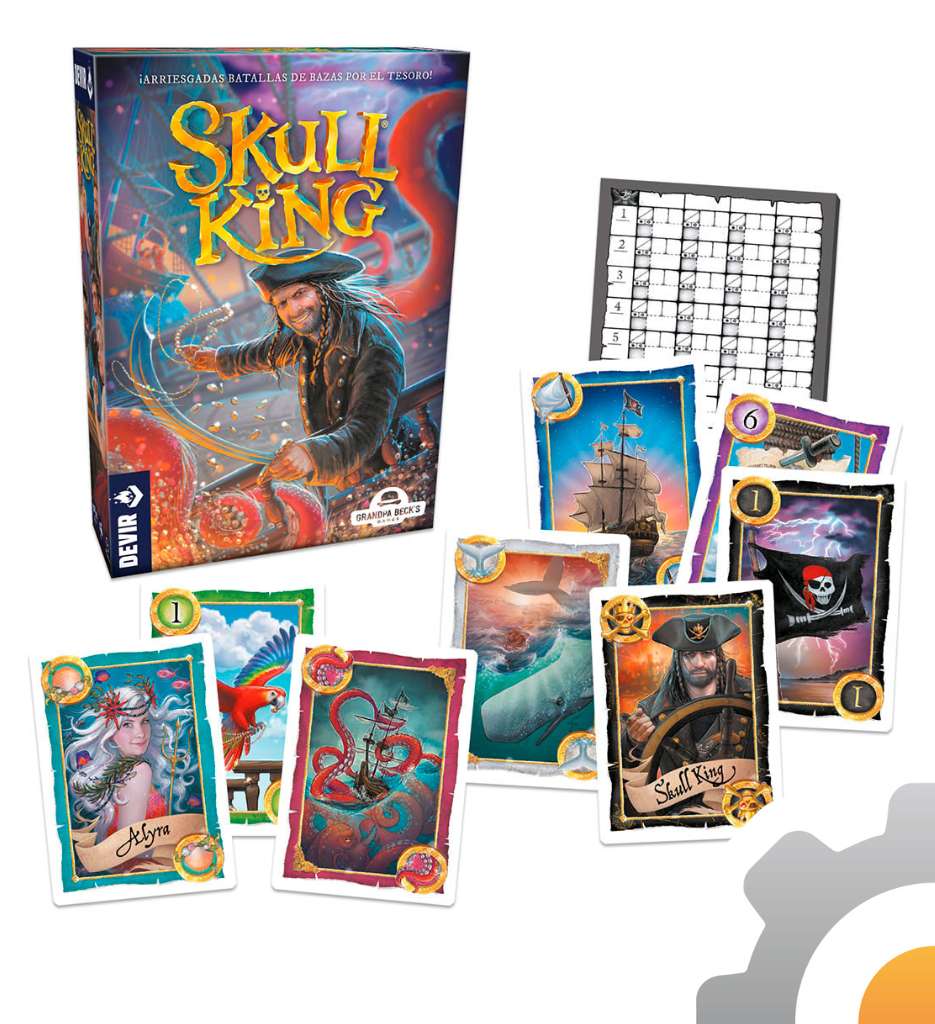 Skull King, juego de cartas Devir
