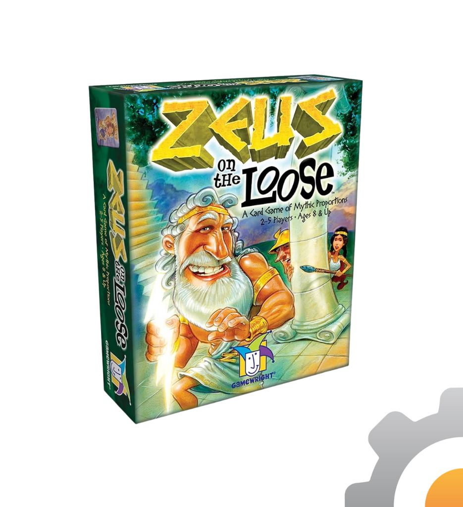 Zeus on the Loose, juego de cartas Gamewright